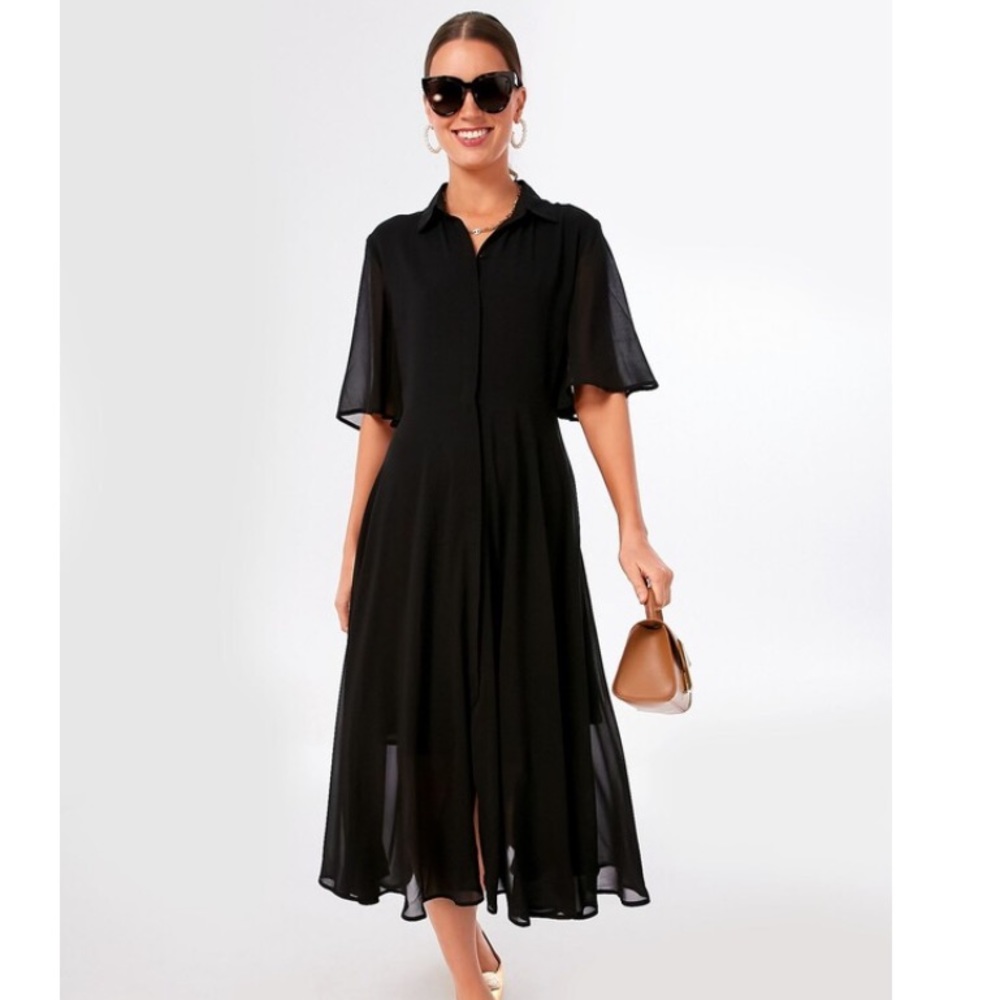 Pomander Place Black Maeve Maxi Dress
